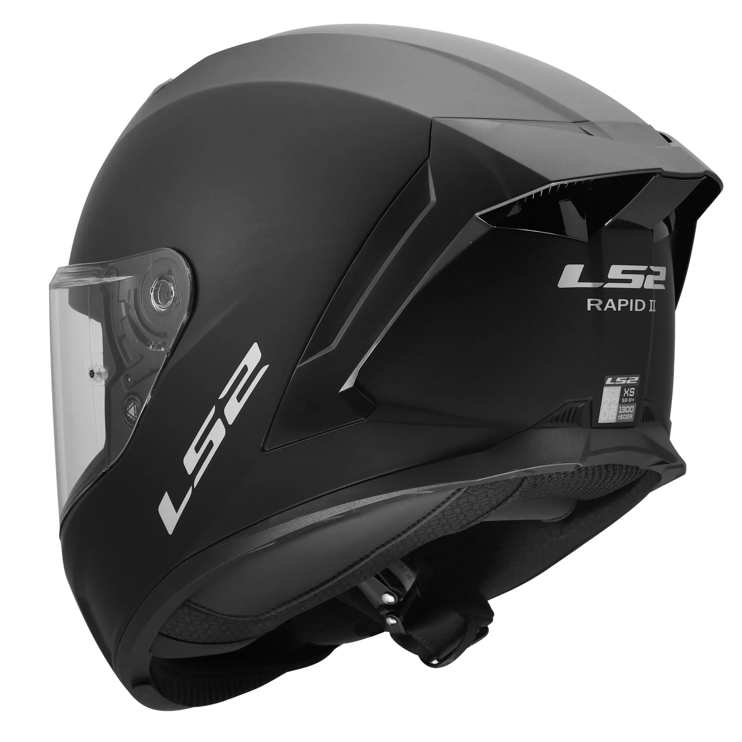 LS2 FF820 Rapid III matt zwart - KartKings