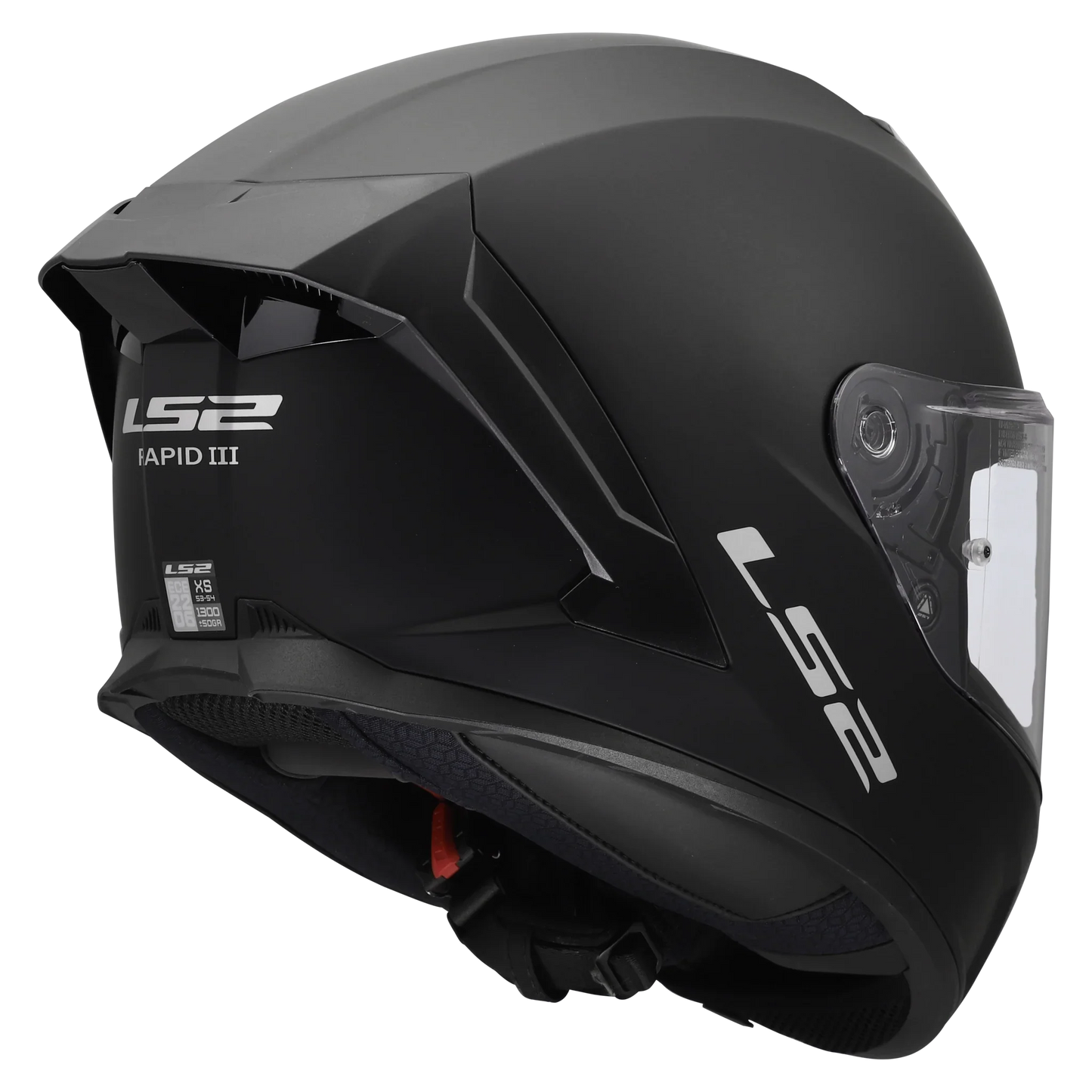 LS2 FF820 Rapid III matt zwart - KartKings