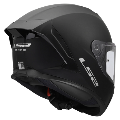 LS2 FF820 Rapid III matt zwart - KartKings