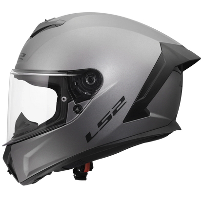 LS2 FF820 Rapid III solid matt titanium - KartKings