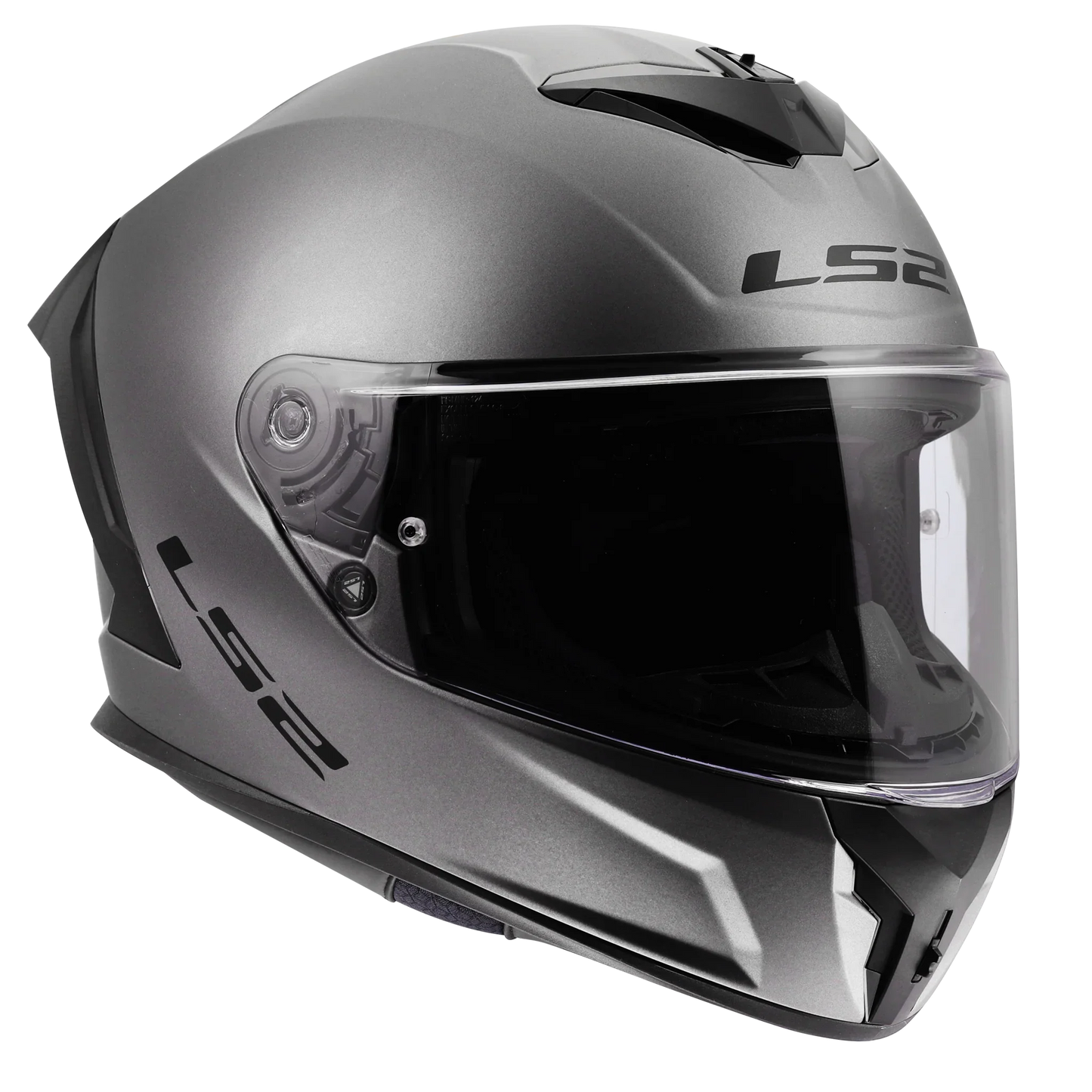 LS2 FF820 Rapid III solid matt titanium - KartKings