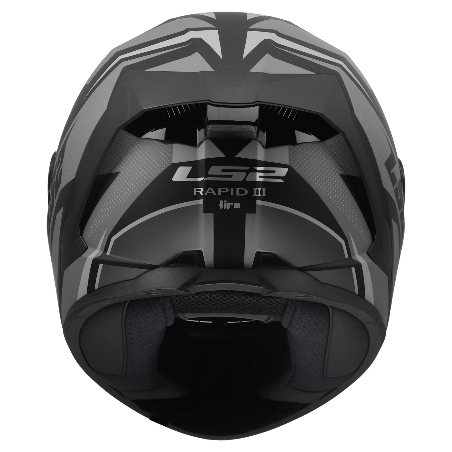 LS2 FF820 Rapid III XTREM zwart/grijs - KartKings