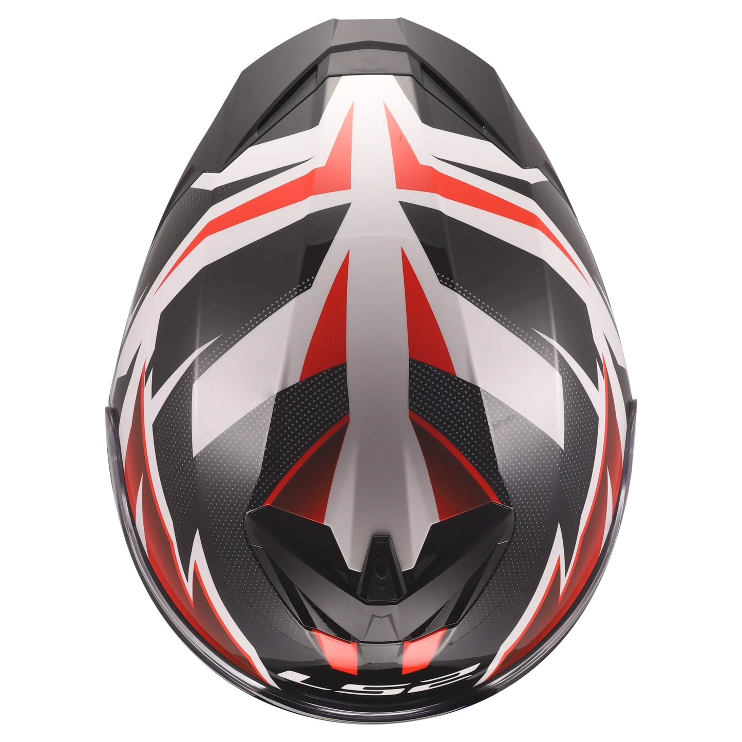 LS2 FF820 Rapid III XTREM zwart/rood/wit - KartKings