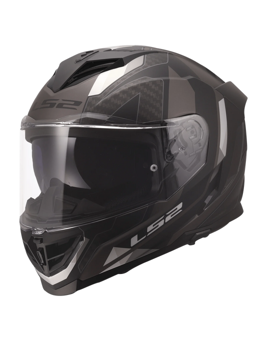 LS2 FF818 STORM III SPORTY Zwart / Grijs
