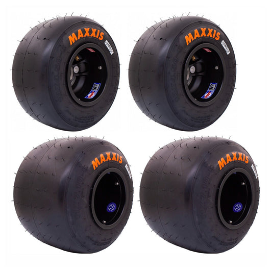 Ensemble d'options Maxxis 4, 50/7, 10 CIK