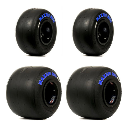 Jeu de pneus Maxxis Super Sport 4. 50/7. 10 composé moyen