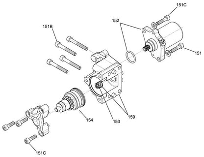 Démarreur Iame 60CC