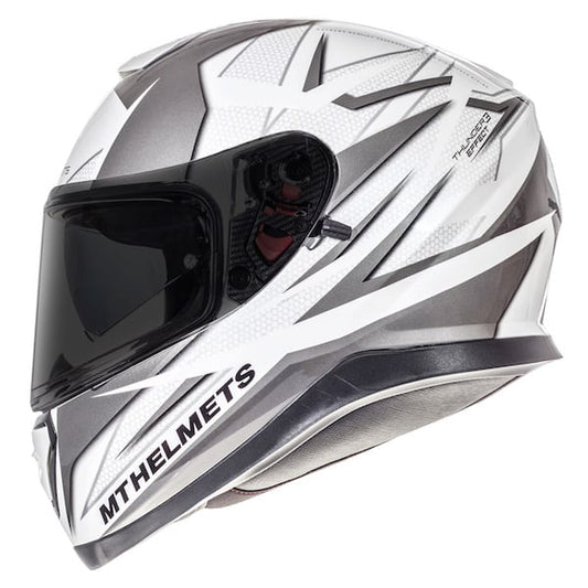 MT helmets Thunder 3 white/silver
