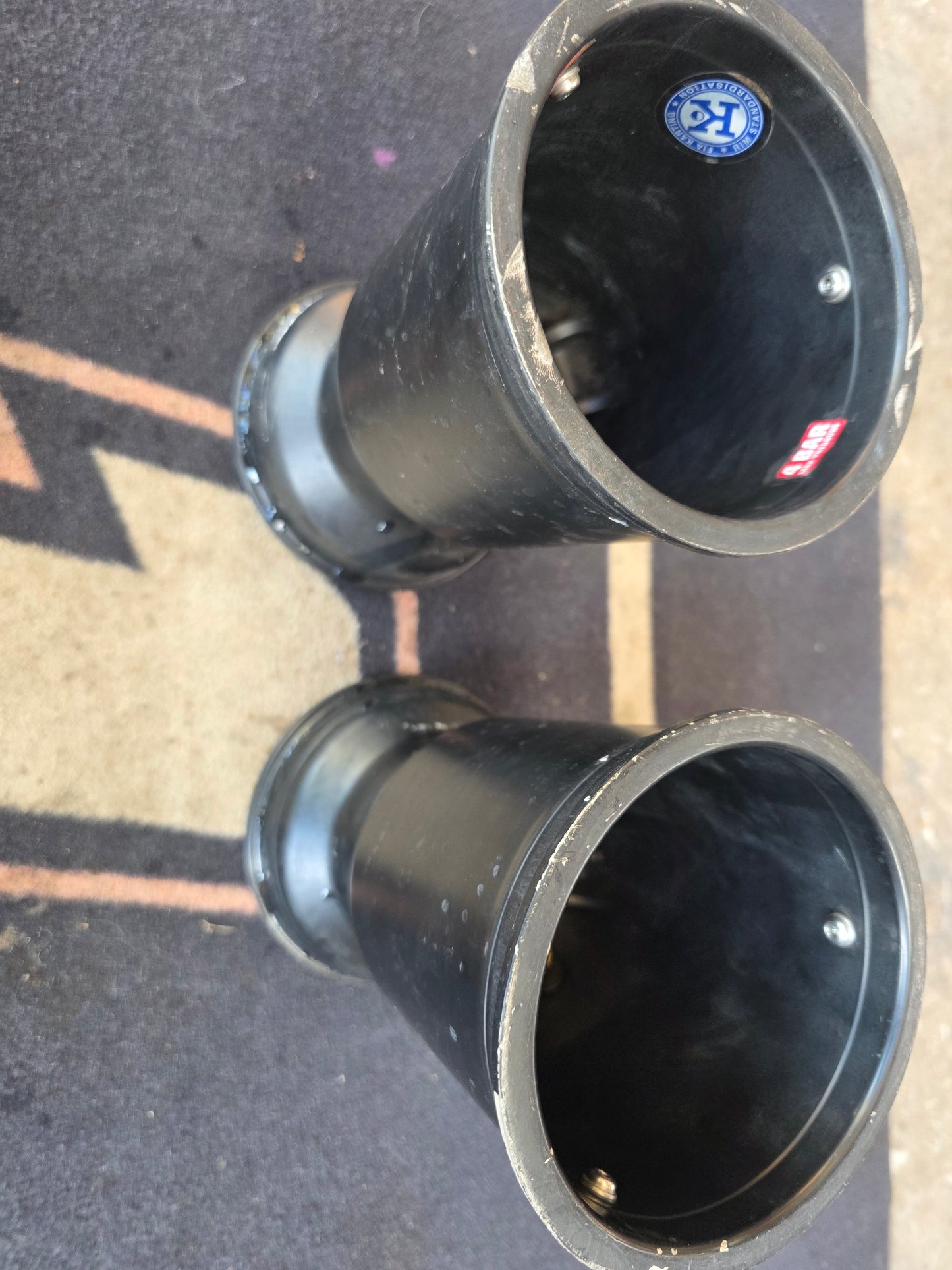 Gebruikt DWT Douglas magnesium achtervelgen set volume 212mm