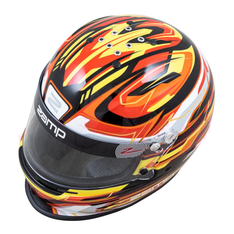 Zamp RZ-42Y Noir/Rouge/Orange