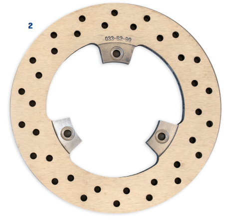 Disque de frein LenzoKart mini LKF12 système de freinage 115x10MM