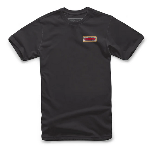 T-shirt Salutation Alpinestars noir
