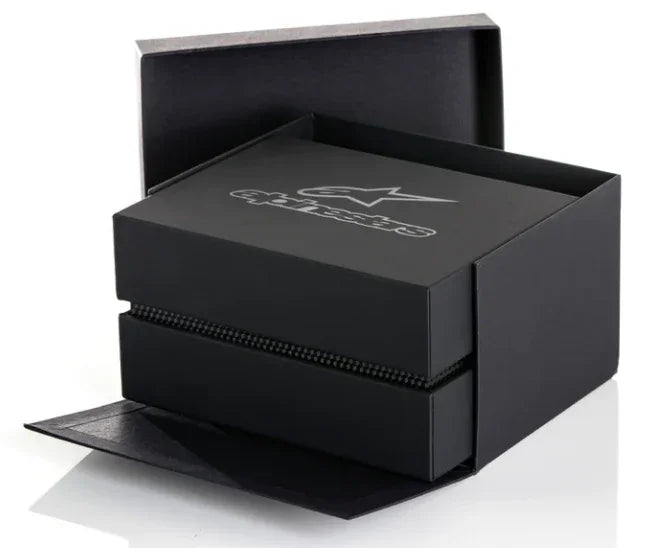 Bracelet en cuir Alpinestars Tech 3H noir mat/marron