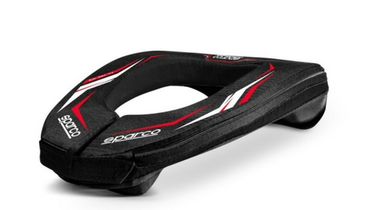 Sparco Neck protector K-ring Adult black/red