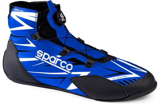 Sparco K-rapid FIA 8877-2022 bleu/noir/blanc