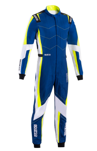 Combinaison Sparco Kerb Advanced bleu/jaune