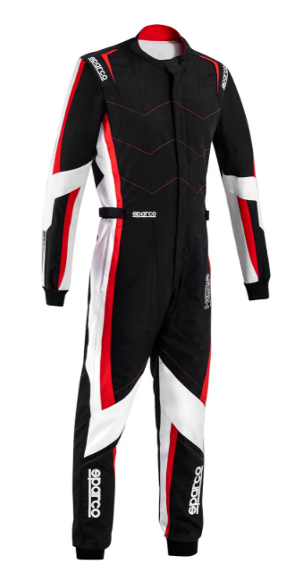 Combinaison Sparco Kerb Advanced noire/rouge