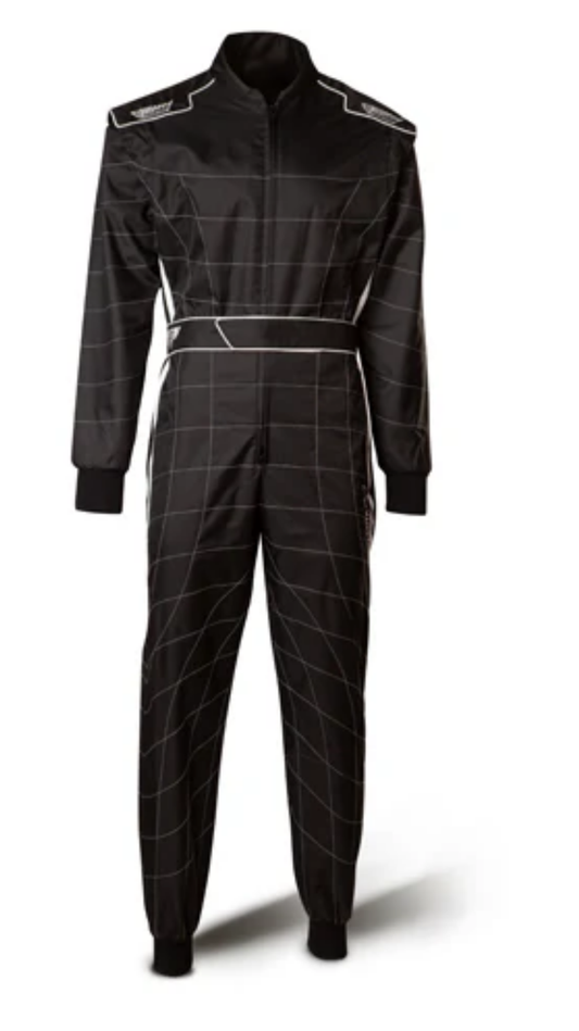 Speed overall Cordura ATLANTA CS-1 Zwart / wit MAAT M