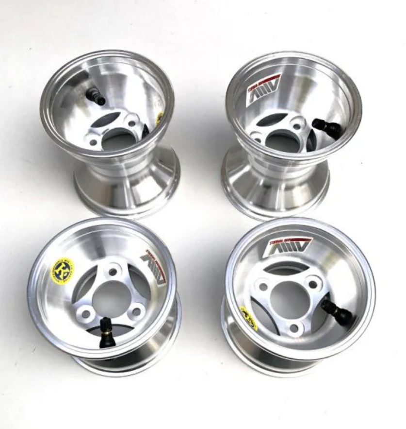 AMV aluminium velgen set 130/180 mm
