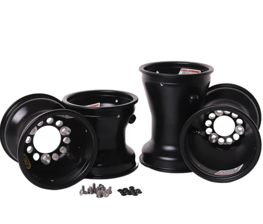 AMV aluminium velgen set CRG steek 130/210 mm