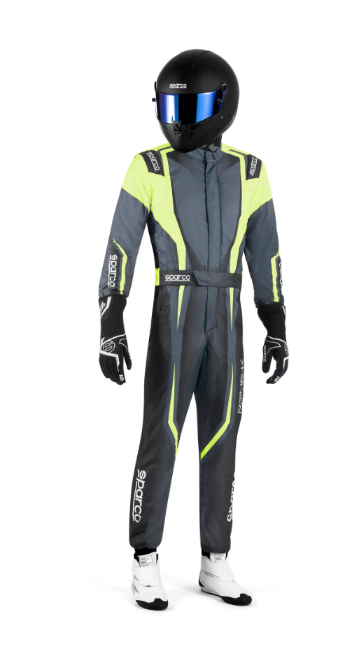 Sparco Prime K Advanced FIA 8877-2022 zwart fluor geel