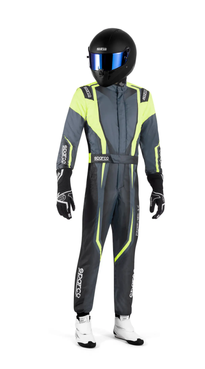 Sparco Prime K Advanced FIA 8877-2022 zwart fluor geel
