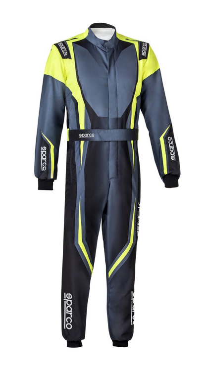 Sparco Prime K Advanced FIA 8877-2022 zwart fluor geel