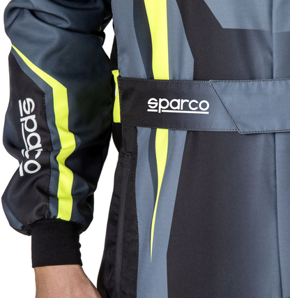 Sparco Prime K Advanced FIA 8877-2022 zwart fluor geel