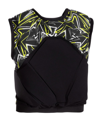 Sparco SJ Pro K3 body protector zwart / fluor geel