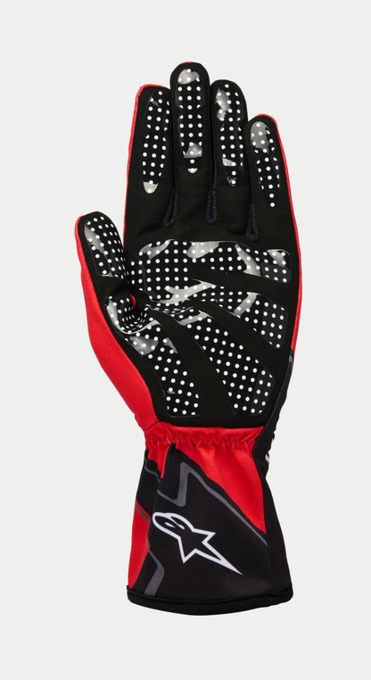 Gant de karting Alpinestars K-Race Graphic 1 rouge/noir/blanc