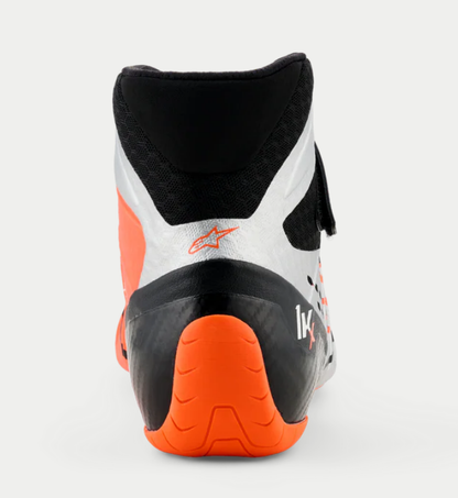 Alpinestars KX V3 FIA gekeurde kartschoenen oranje/zilver