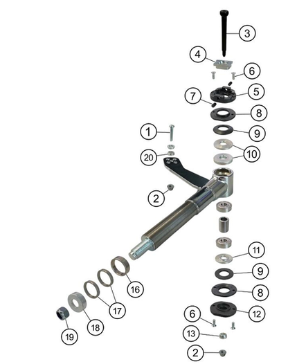IPK Fusee CCS conische spacer voor de C