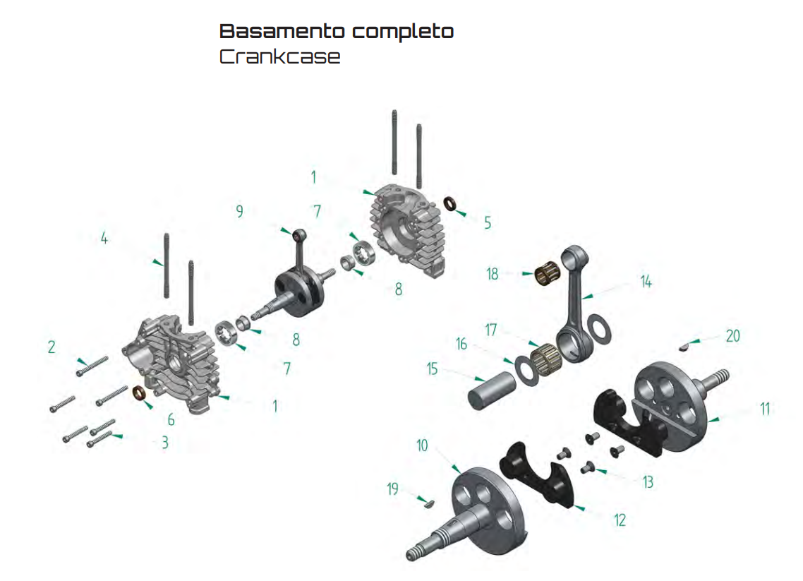 LKE R15/R16 60cc olie keerring 15x24x5