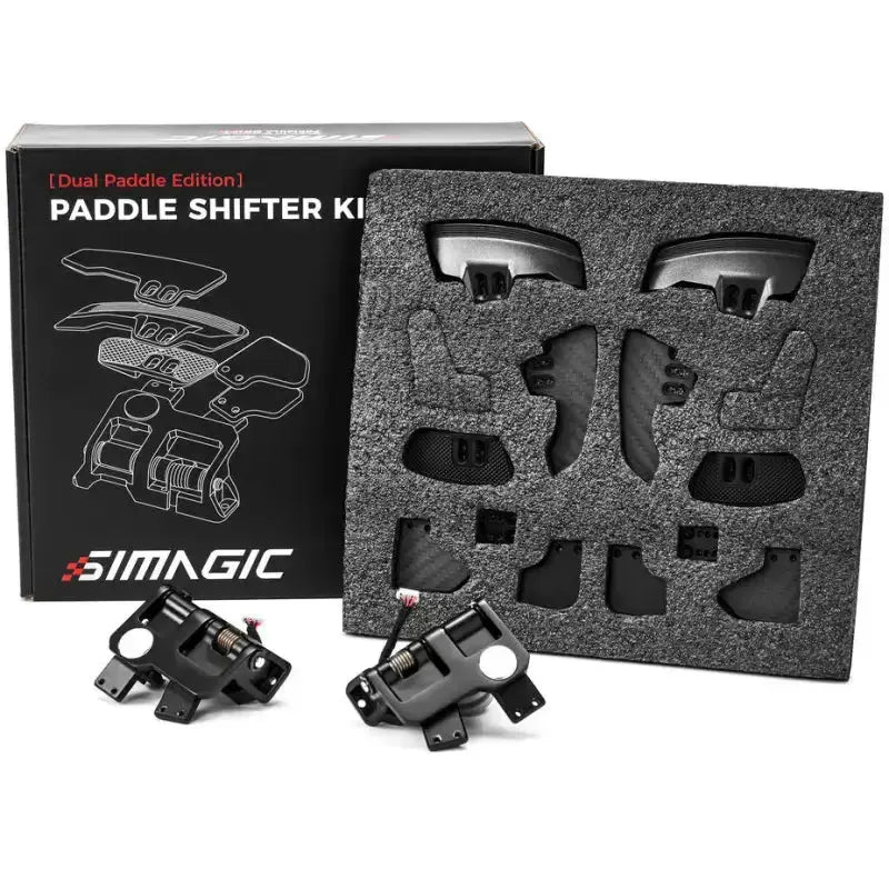 Simagic Dual-Clutch Paddle Shifter Module – Black - KartKings