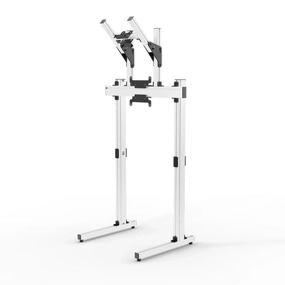 SIMGASM | Apex Free standing double monitor stand vesa 75/200