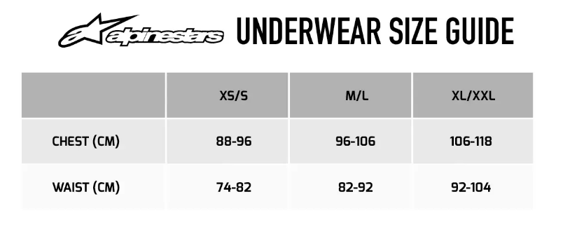 Alpinestars KX sous-vêtement d'été à manches longues