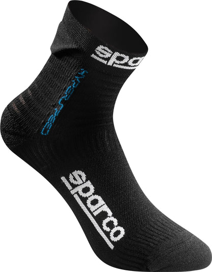 Sparco Gaming hyperspeed sokken zwart / blauw