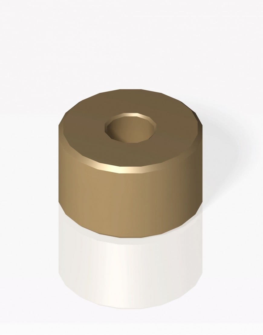 IPK Stoelbus aluminium 30x10MM