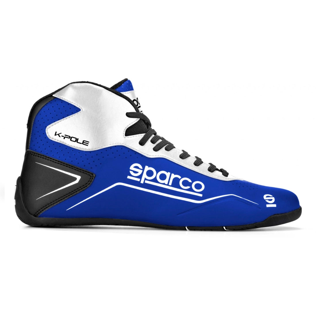 Chaussures de karting Sparco K-pole Bleu/Blanc