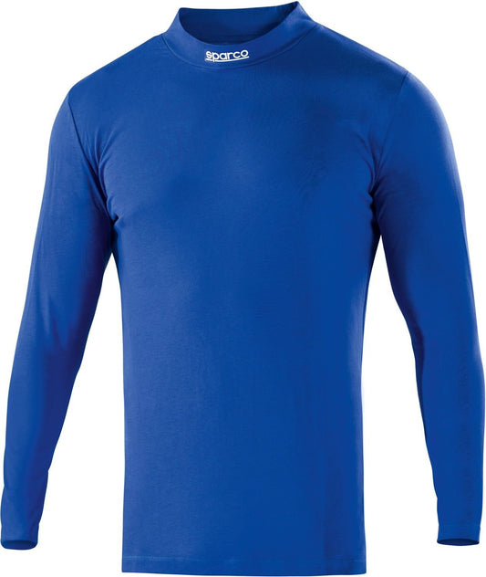 Maillot de corps Sparco B-rookie bleu manches longues
