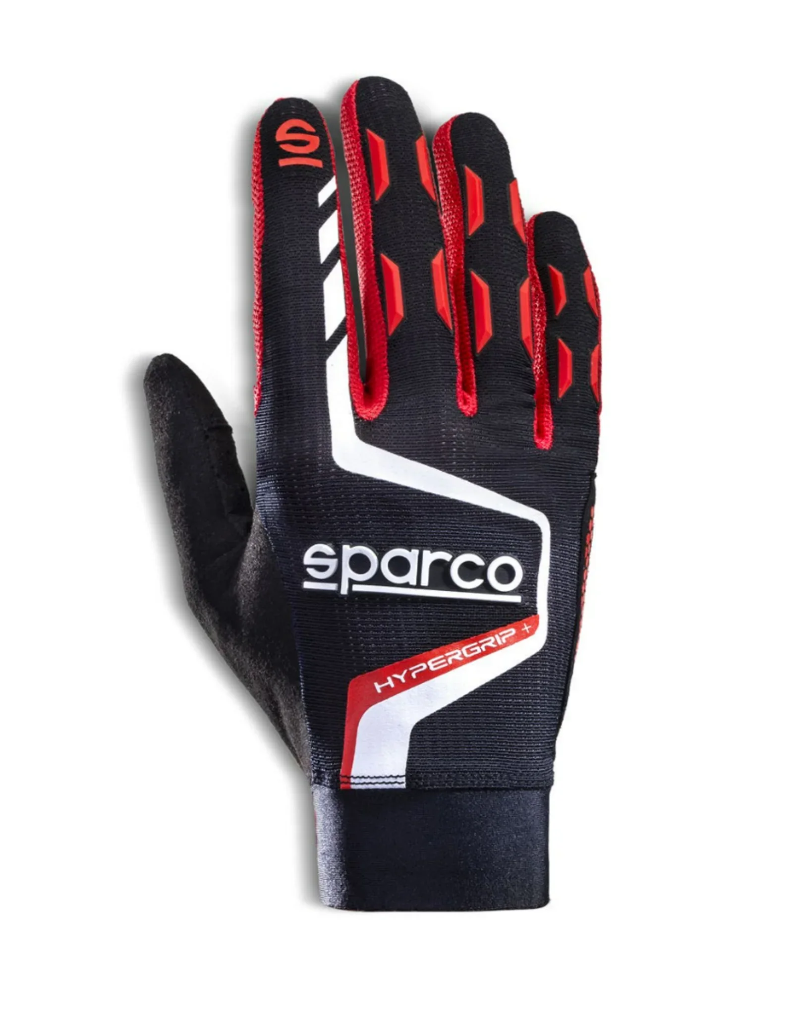 Sparco Hypergrip+ sim racing handschoenen zwart/rood - KartKings