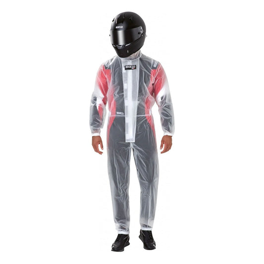 Sparco T-1 EVO rain overalls transparent