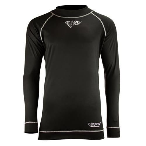 Maillot de corps Speed manches longues noir Manchester