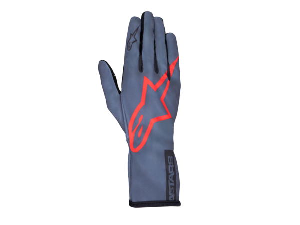 Gants Alpinestars Tech 1-K V2 Pure asphalte / rouge / anthracite