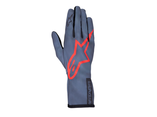Gants Alpinestars Tech 1-K V2 Pure asphalte / rouge / anthracite