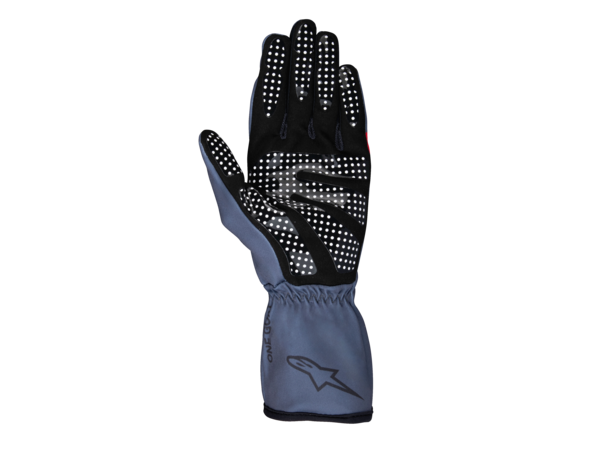 Gants Alpinestars Tech 1-K V2 Pure asphalte / rouge / anthracite