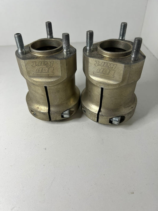 Jeu de moyeux de roue en magnésium TopKart d'occasion 50 x 93 mm