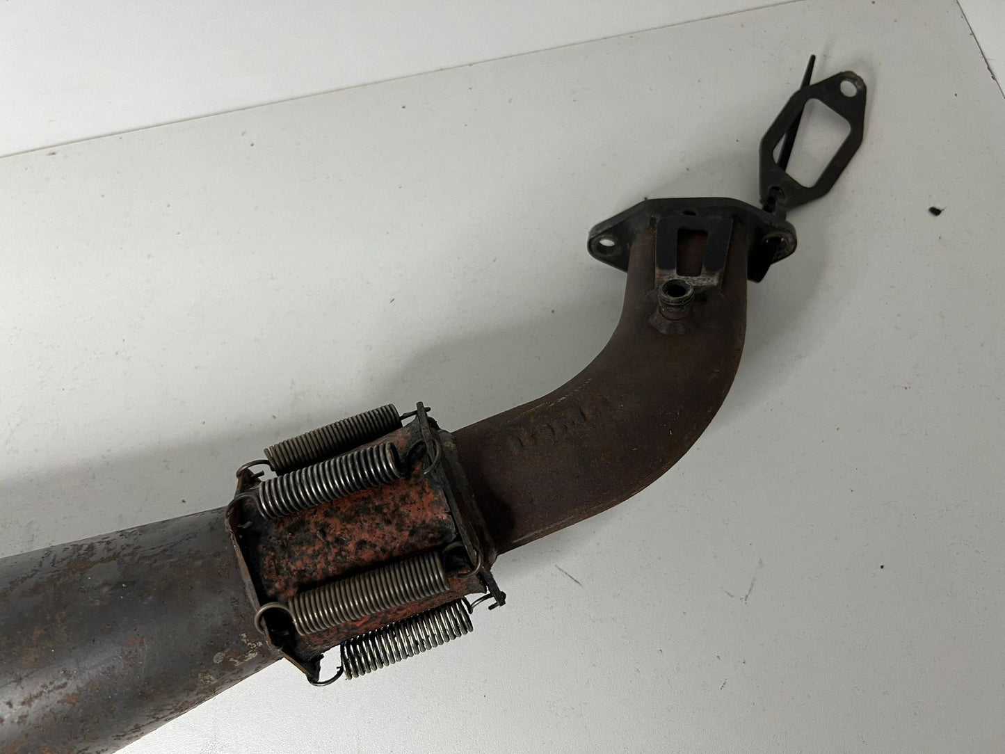 Pot d'échappement senior Iame X30 d'occasion complet avec collecteur (ancien type) 